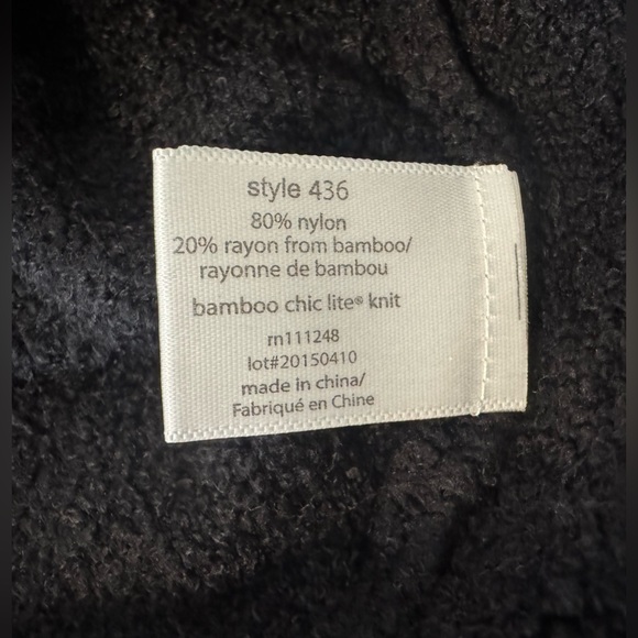 Barefoot Dreams Cardigan Sweater Bamboo Chic Lite Drape Front Soft Cozy Sz S/M - Picture 10 of 11